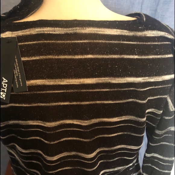 Apt 9 ladies boat neck sweater - Picture 3 of 4